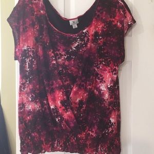 Worthington floral blouse XL